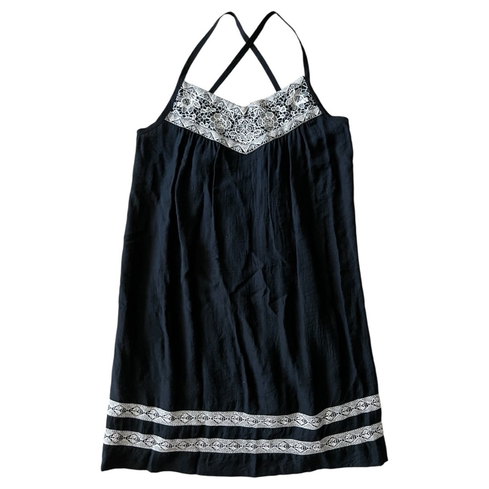 BCBG MAXAZRIA: Black + White Mini Dress